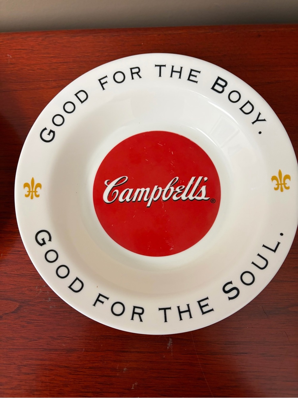 Set of 2 Vintage Arcopal Campbell’s soup bowls